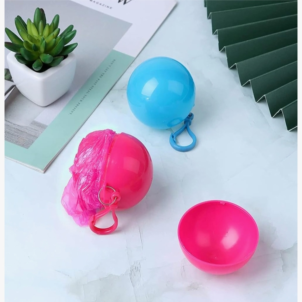 Colorful Ball Keychain Set